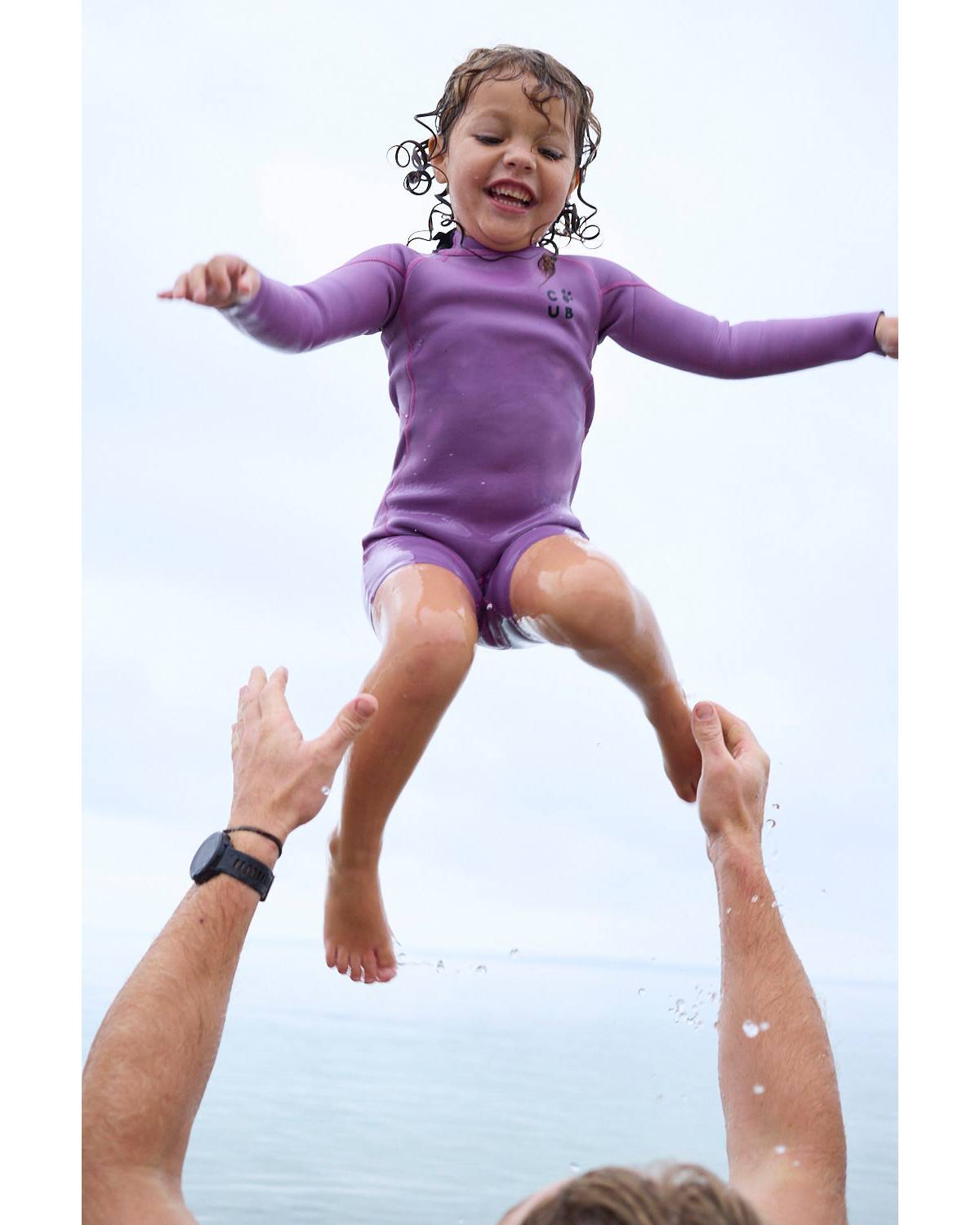Long Sleeve Springsuit - Fuchsia