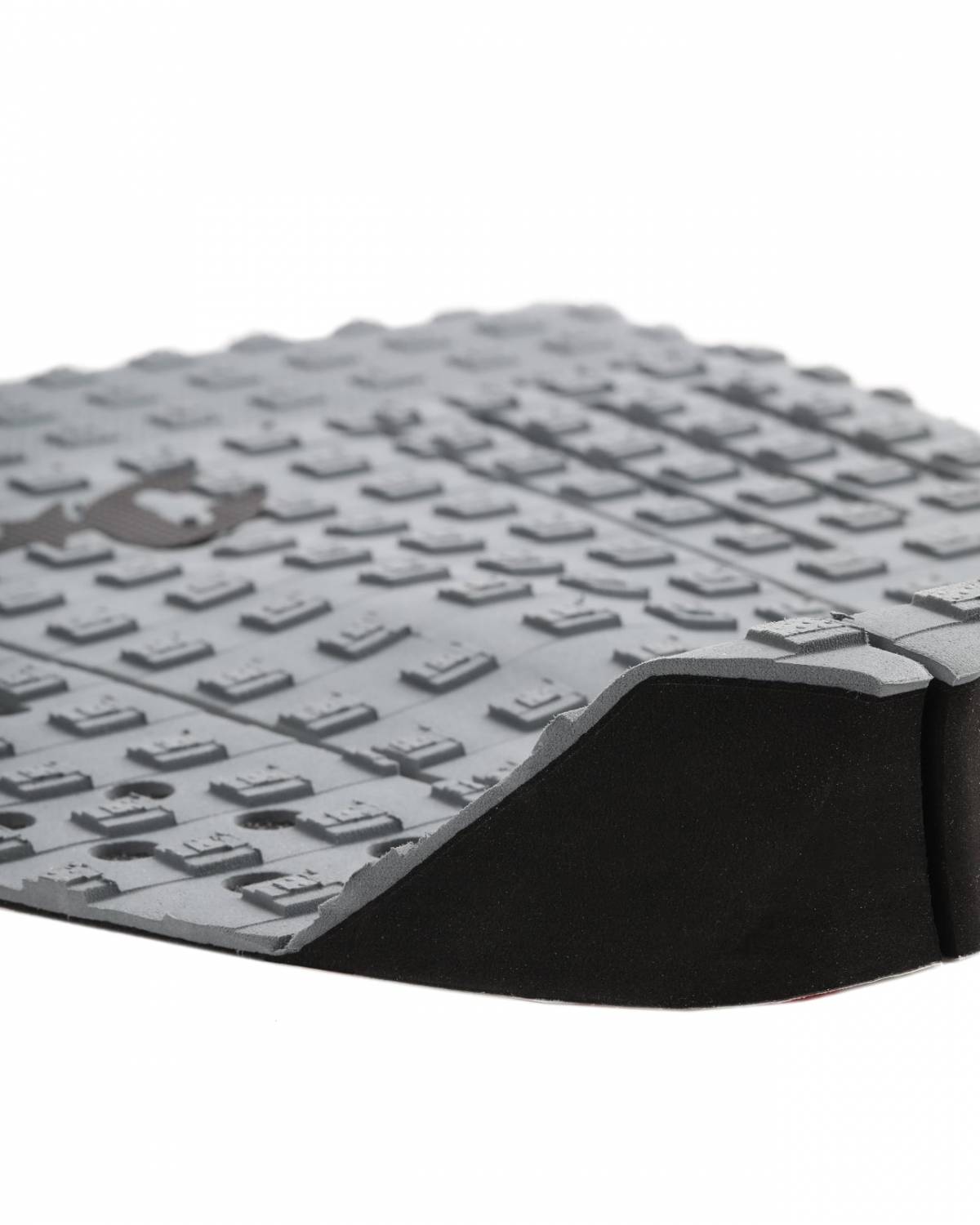 Close-up of grey traction pad