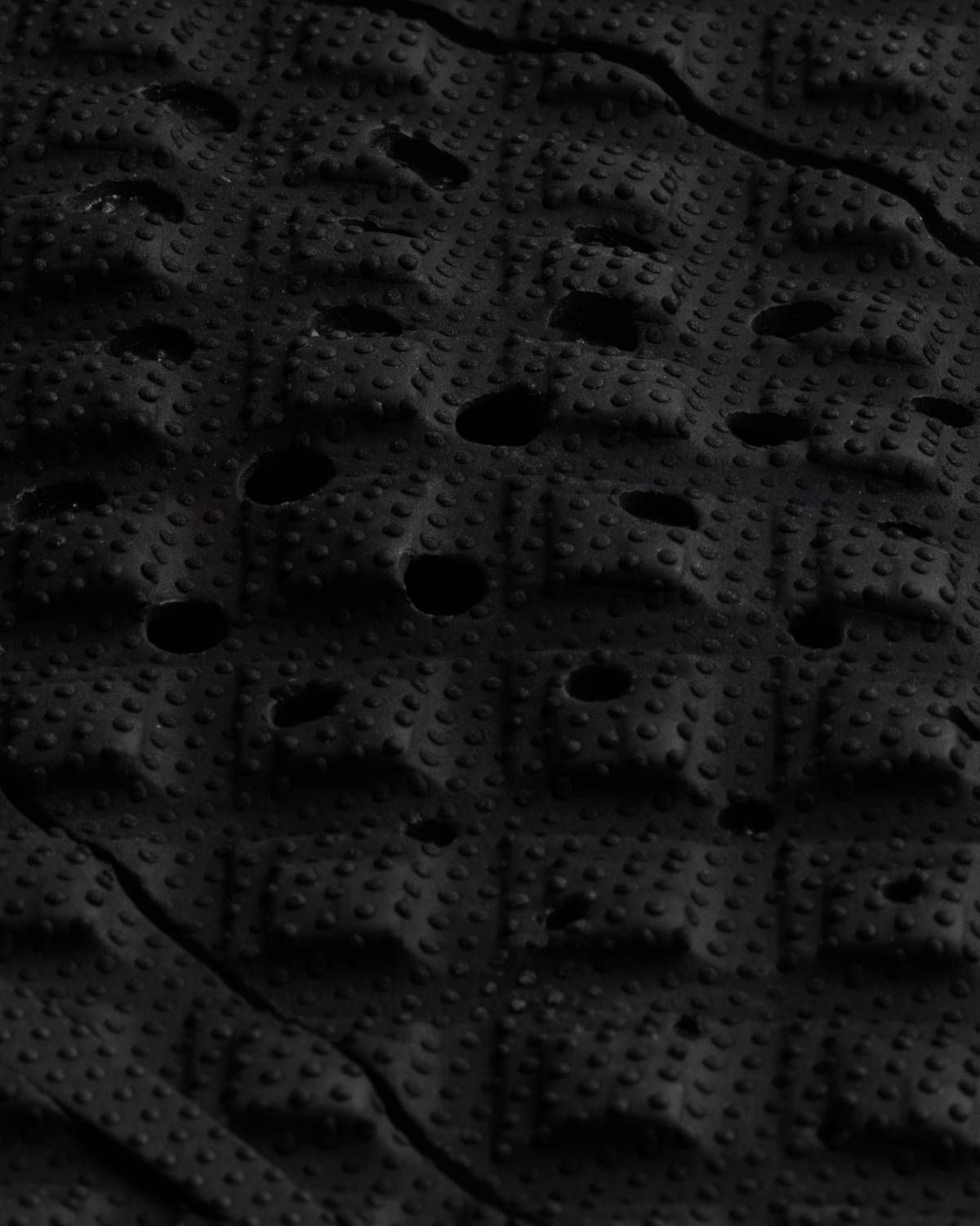 Close-up of traction pattern
