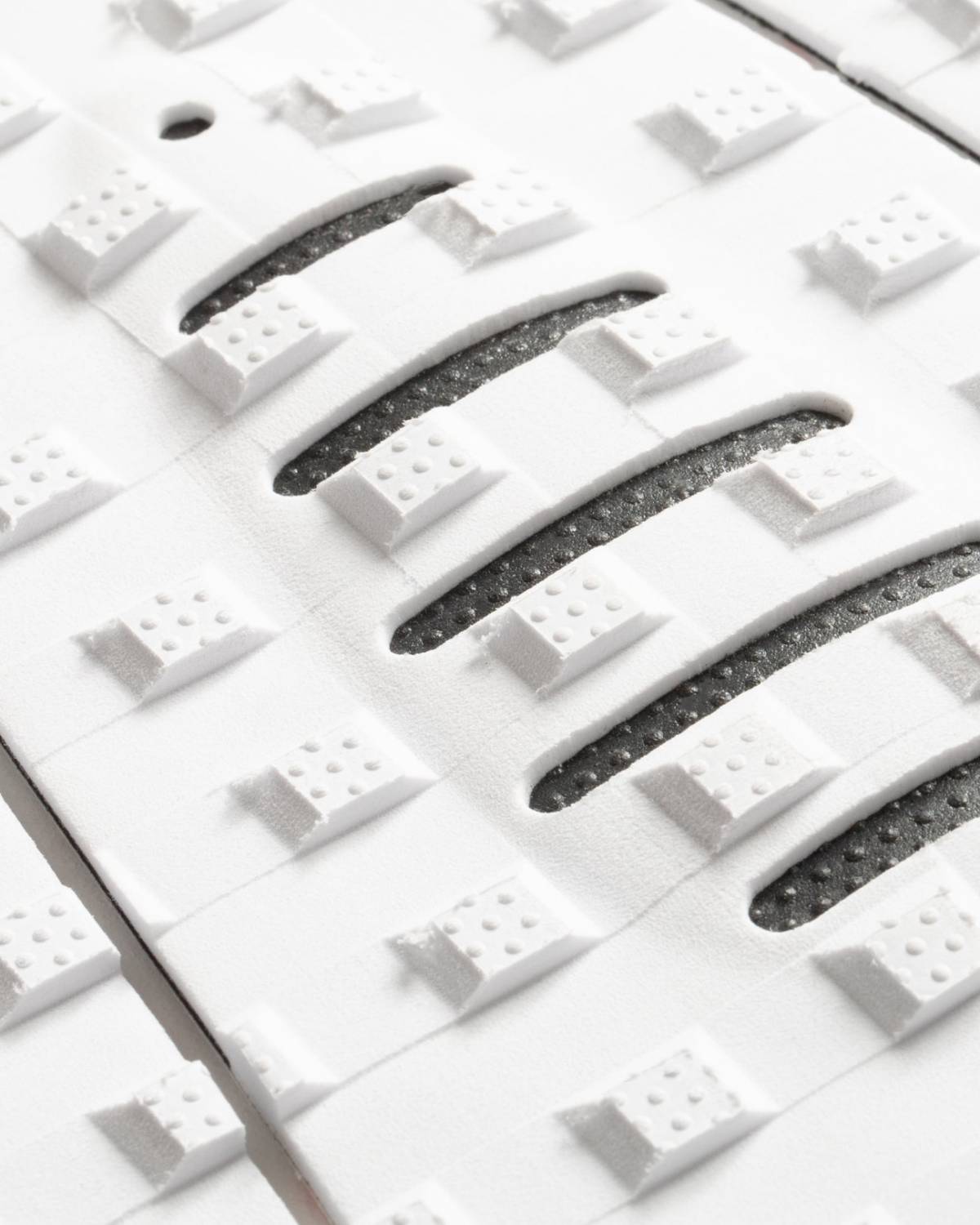 White Black traction pad side view