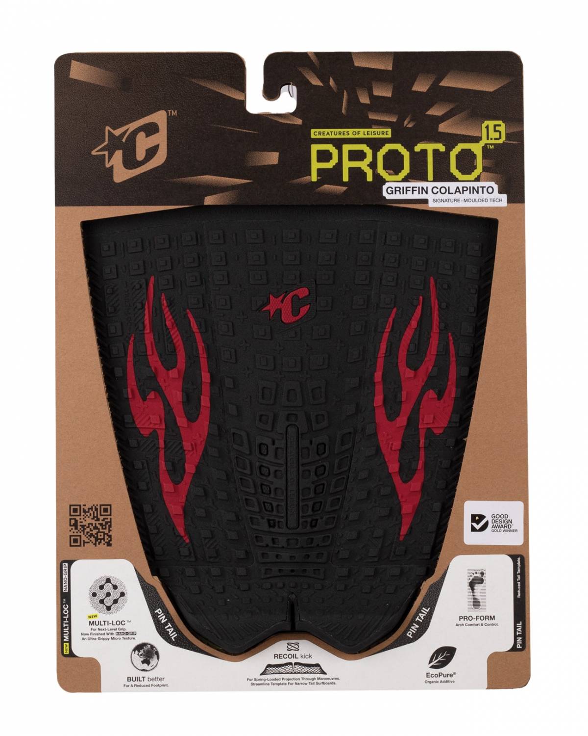 PROTO™ 1.5 Pin Tail | Griffin Colapinto Signature Traction