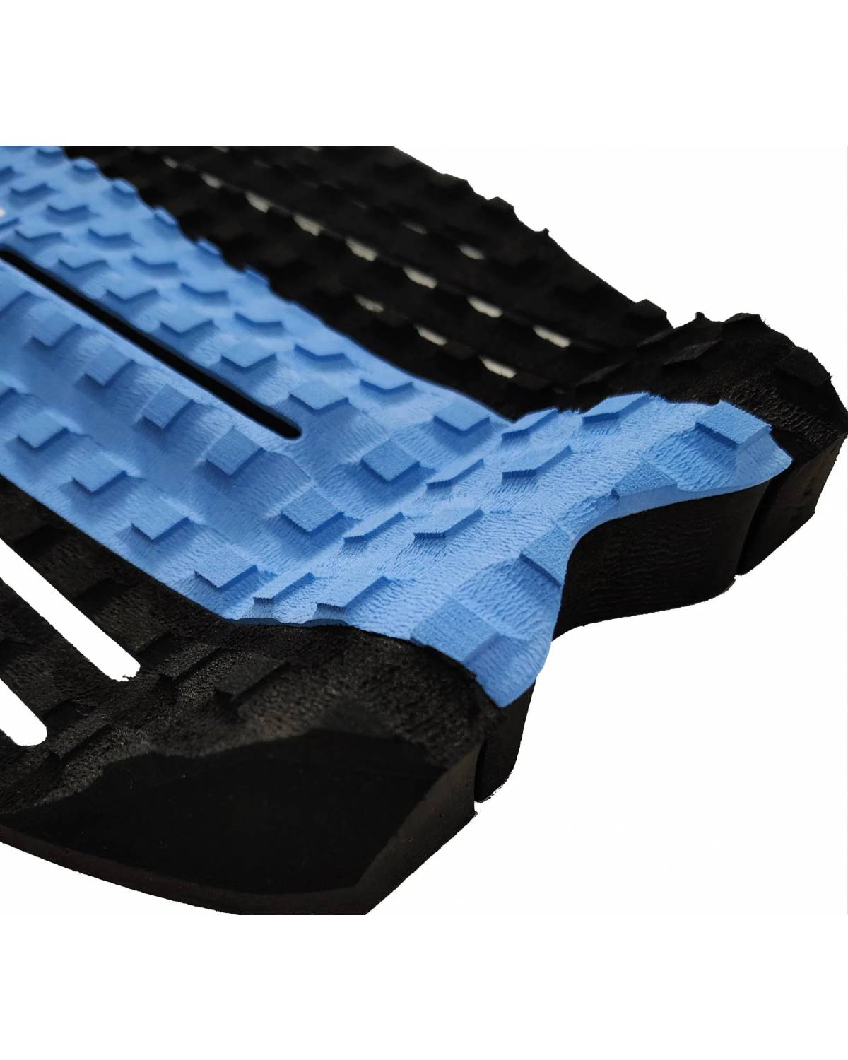 Summer vibes Session 3-Piece GROM SIZE surfboard deck grip traction tail pad - Blue - Summer vibes
