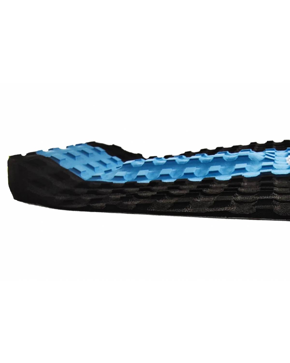 Summer vibes Session 3-Piece GROM SIZE surfboard deck grip traction tail pad - Blue - Summer vibes