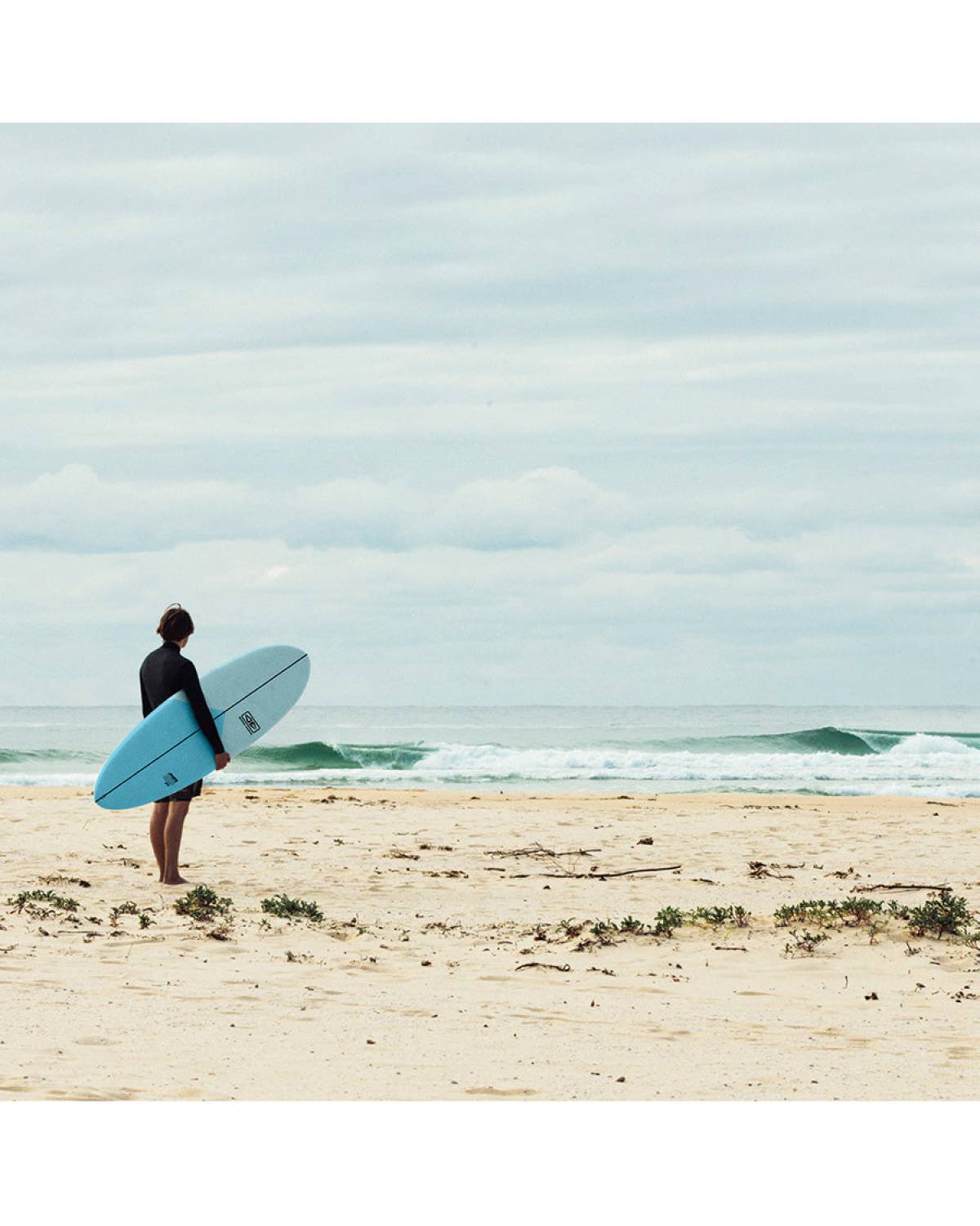 Ocean and Earth | Happy Hour Epoxy Soft 8'6" | Pastel Blue