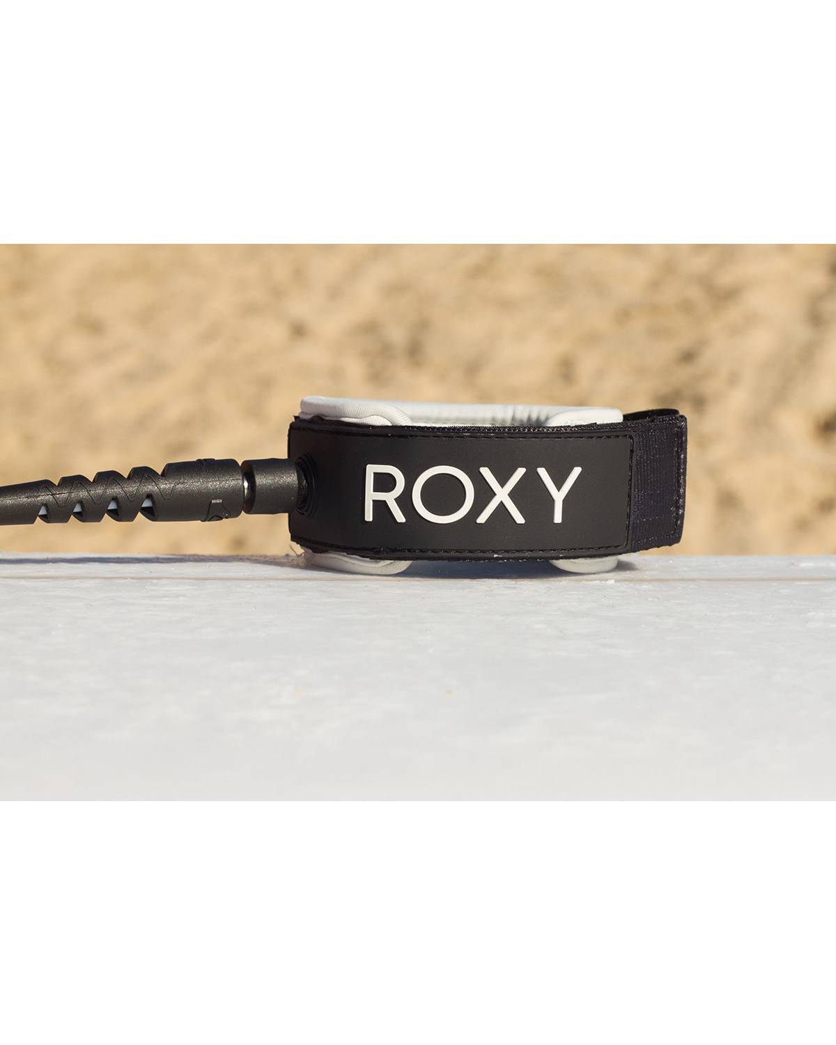 Roxy Queen Longboard Ankle 9ft Leash / Legrope - Black