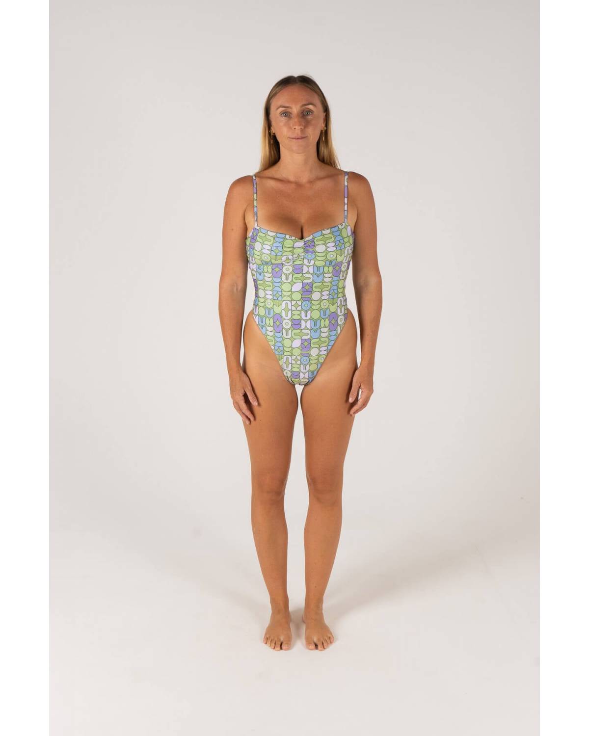 one piece, cosy, swimwear, inner relm, kindness, high waist, ladies, sustainable, australia
