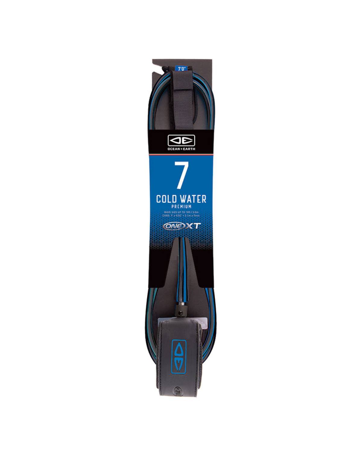 Surfboard Leash | Cold Water Premium  - 7ft | Ocean and Earth