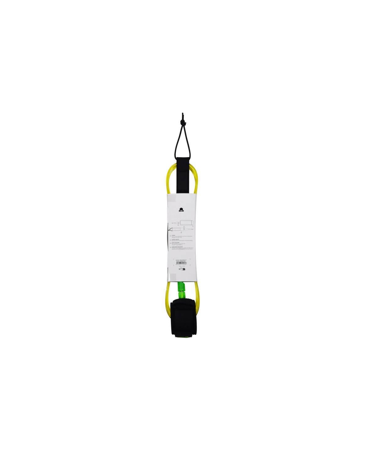 Summer vibes Session 6ft surfboard Leash Leg rope - Green Fluro - Summer vibes