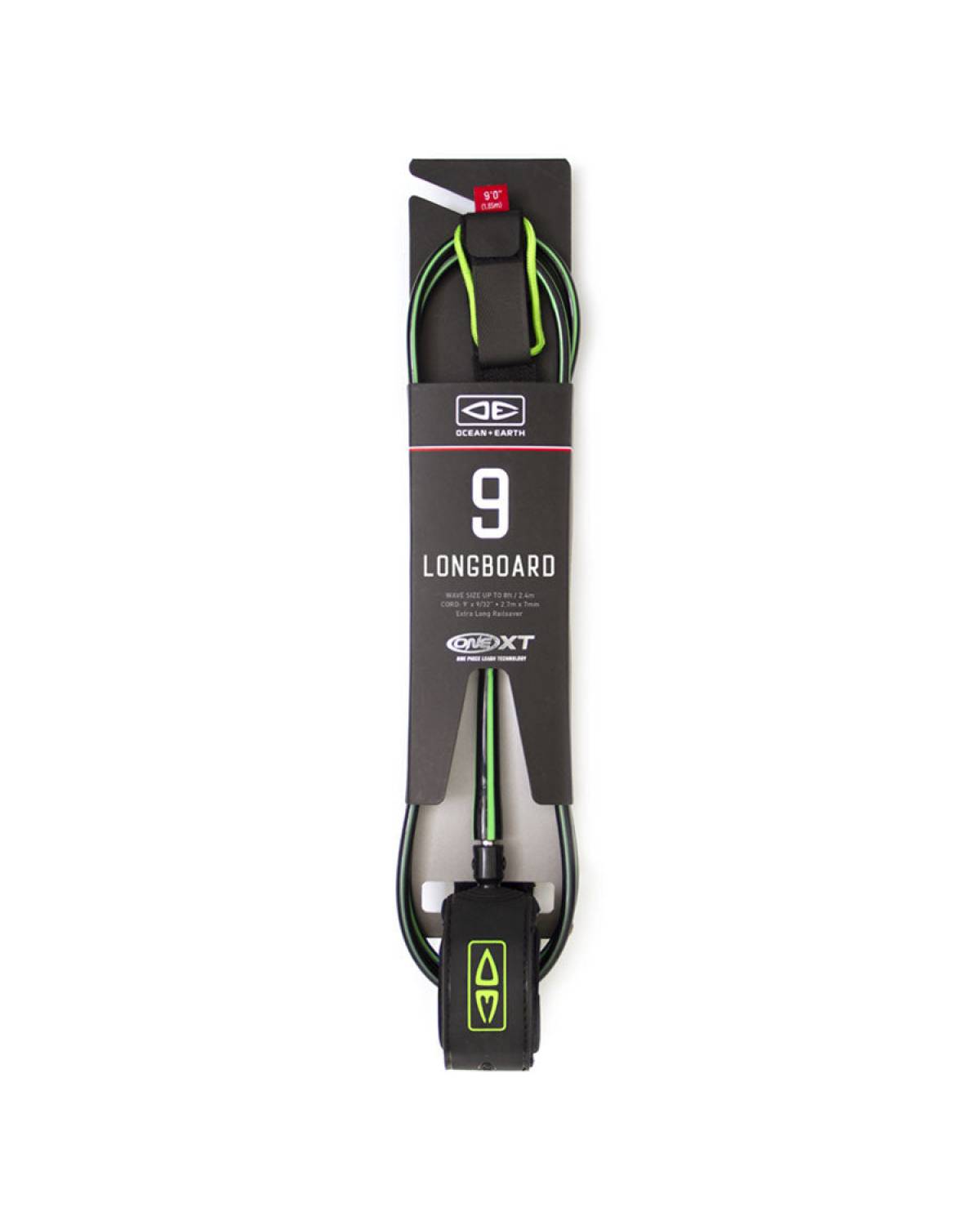 Surfboard Leash | Longboard Premium ONE-XT- 9ft | Ocean and Earth