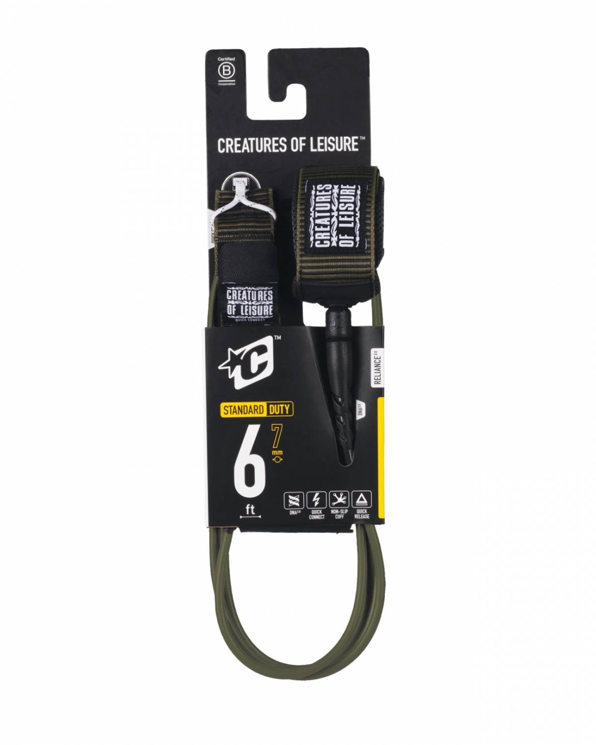 RELIANCE 2.0 | Standard Duty | 6ft HardWear Leash