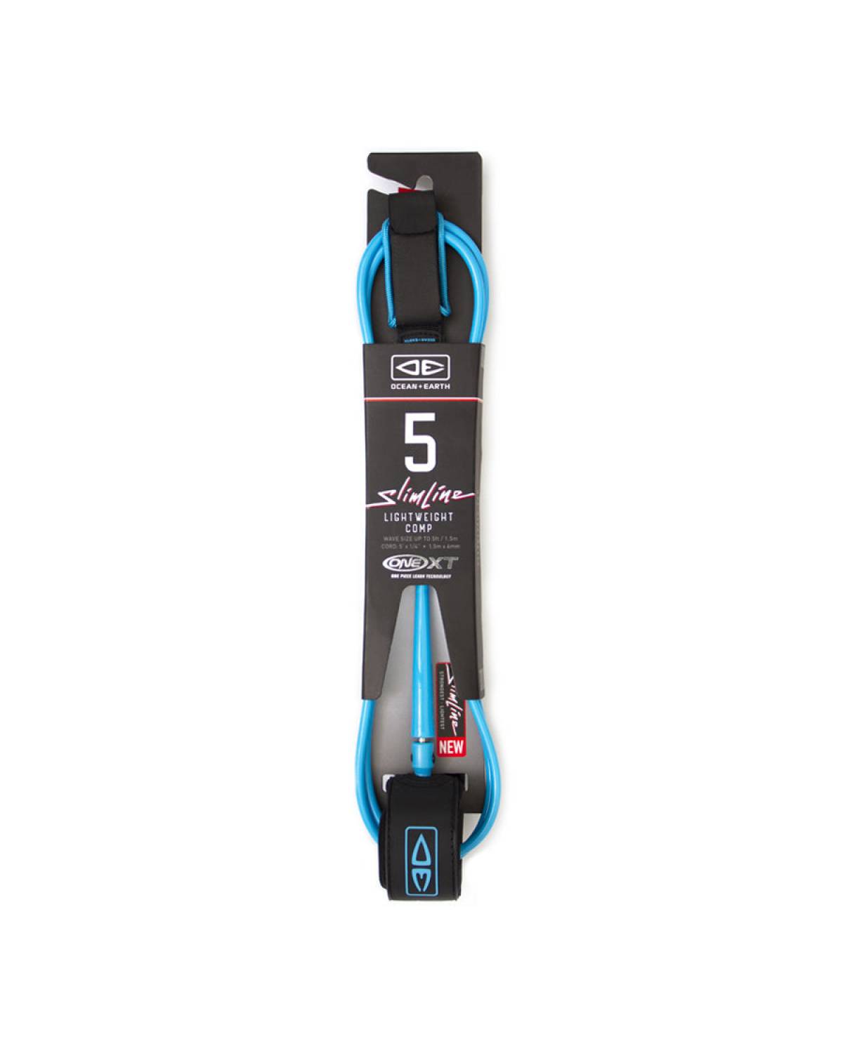 Ocean & Earth | Slimline Lightweight Comp One-XT - 5ft  | Blue