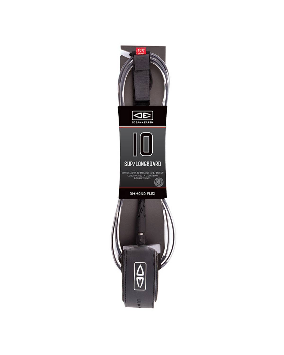 Leash with packaging