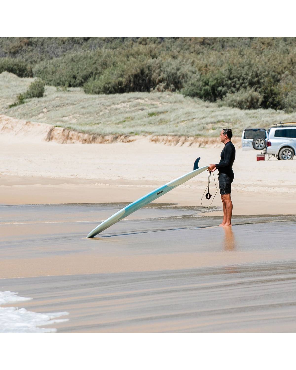 Surfboard Leash | Longboard Premium ONE-XT- 9ft | Ocean and Earth