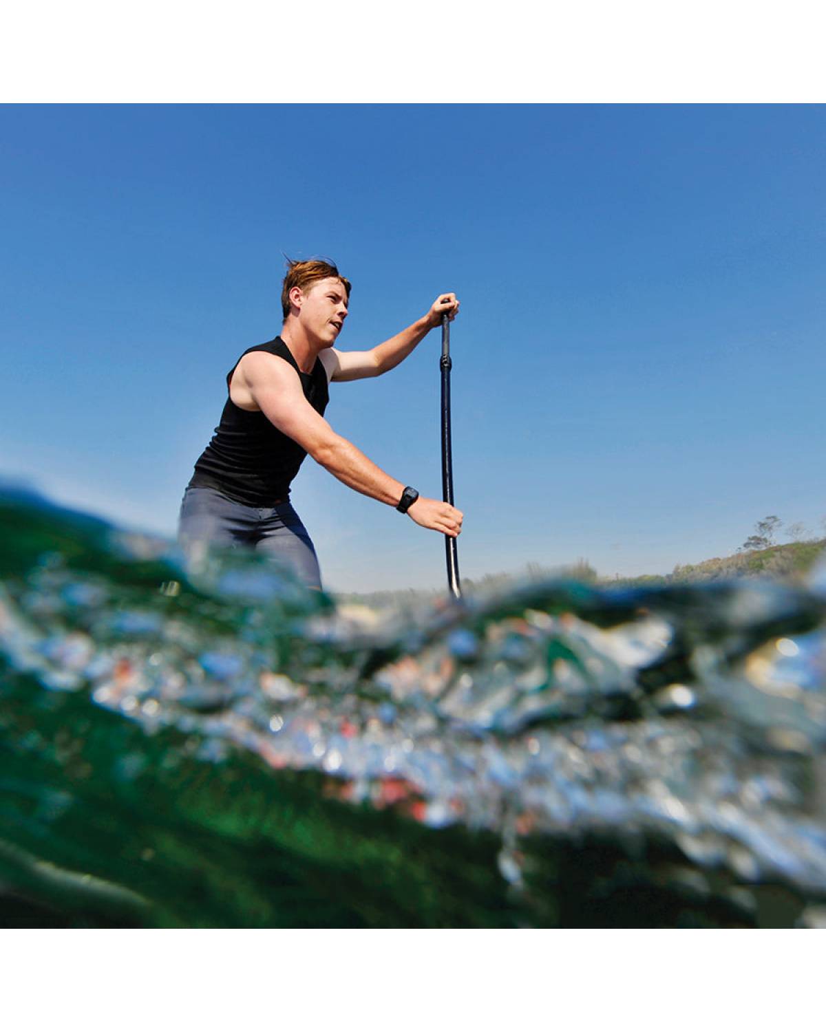 SUP Paddle | Carbon Composite Shaft - ABS Blade | Ocean and Earth
