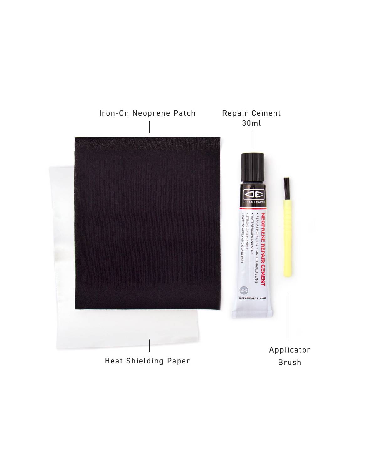 Wetsuit Repair Kit Components