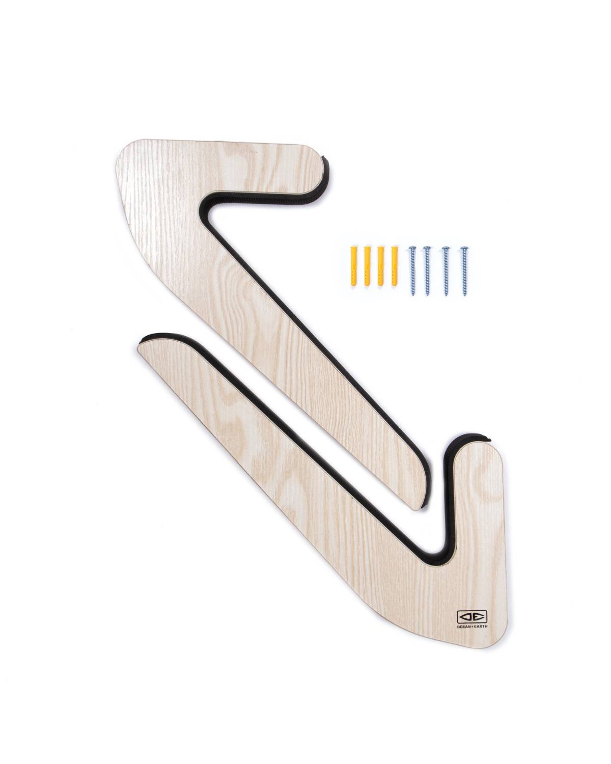 Longboard Timber Wall Display Rack | Ocean and Earth