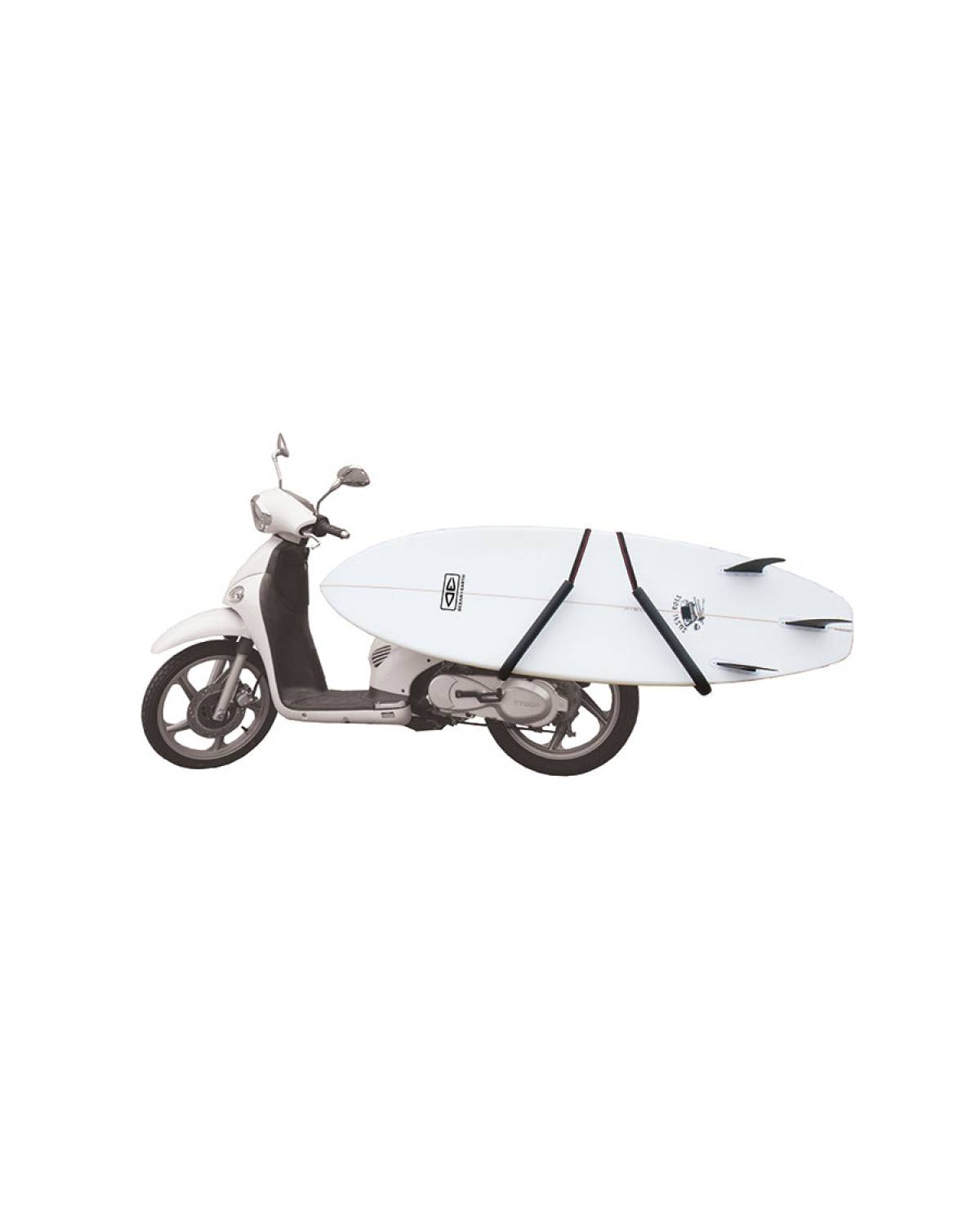 Moped Surfboard Rack | Ocean and Earth