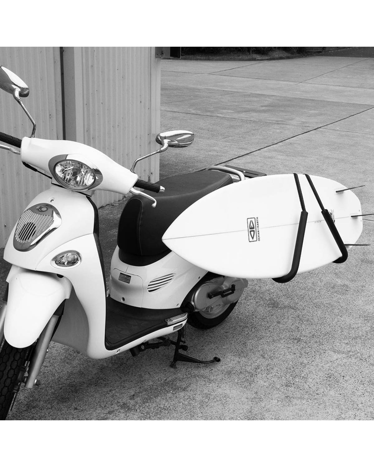 Moped Surfboard Rack | Ocean and Earth