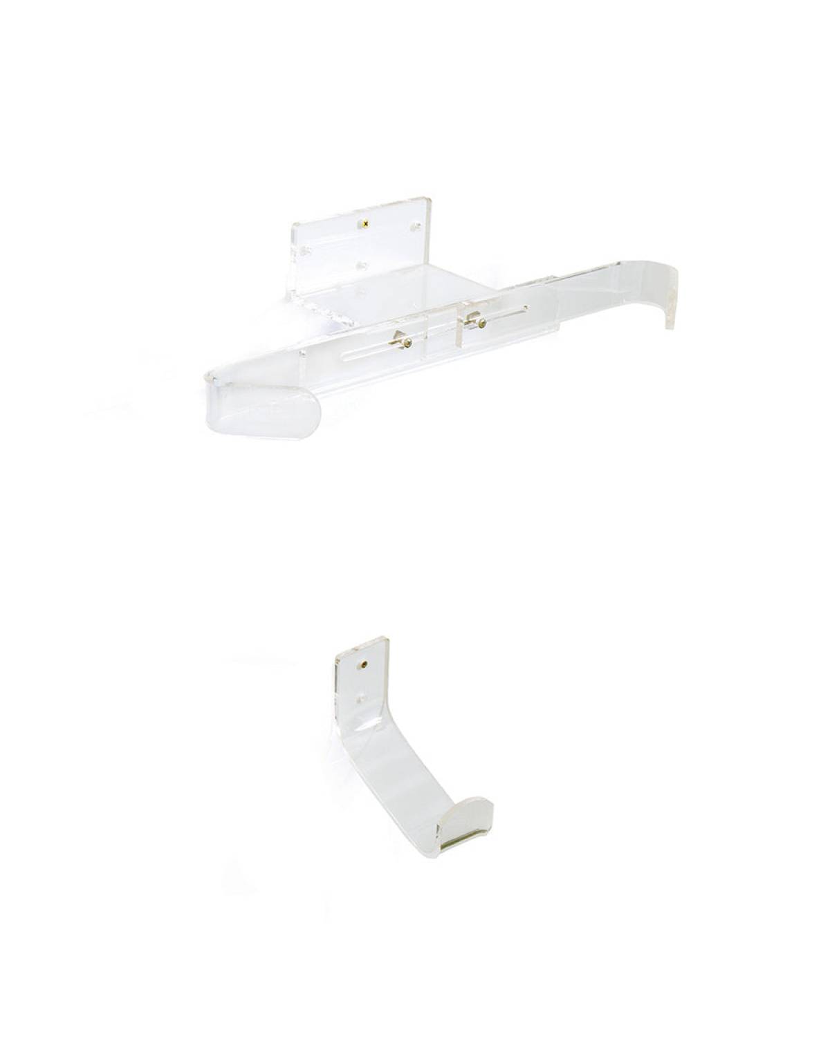 Invisible Wall Display Rack - Vertical | Ocean and Earth
