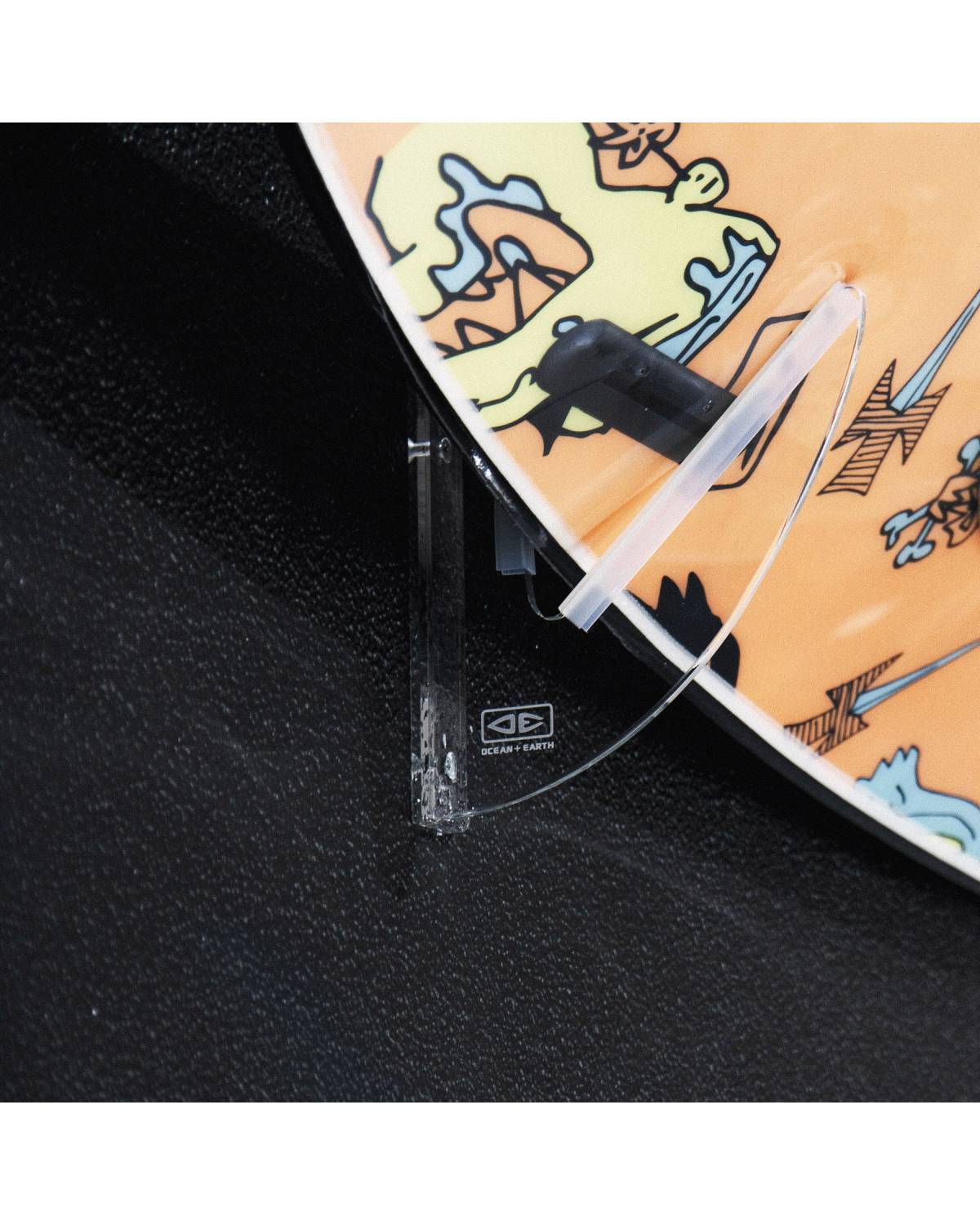 Invisible Wall Display Surfboard Rack - Horizontal by Ocean and Earth