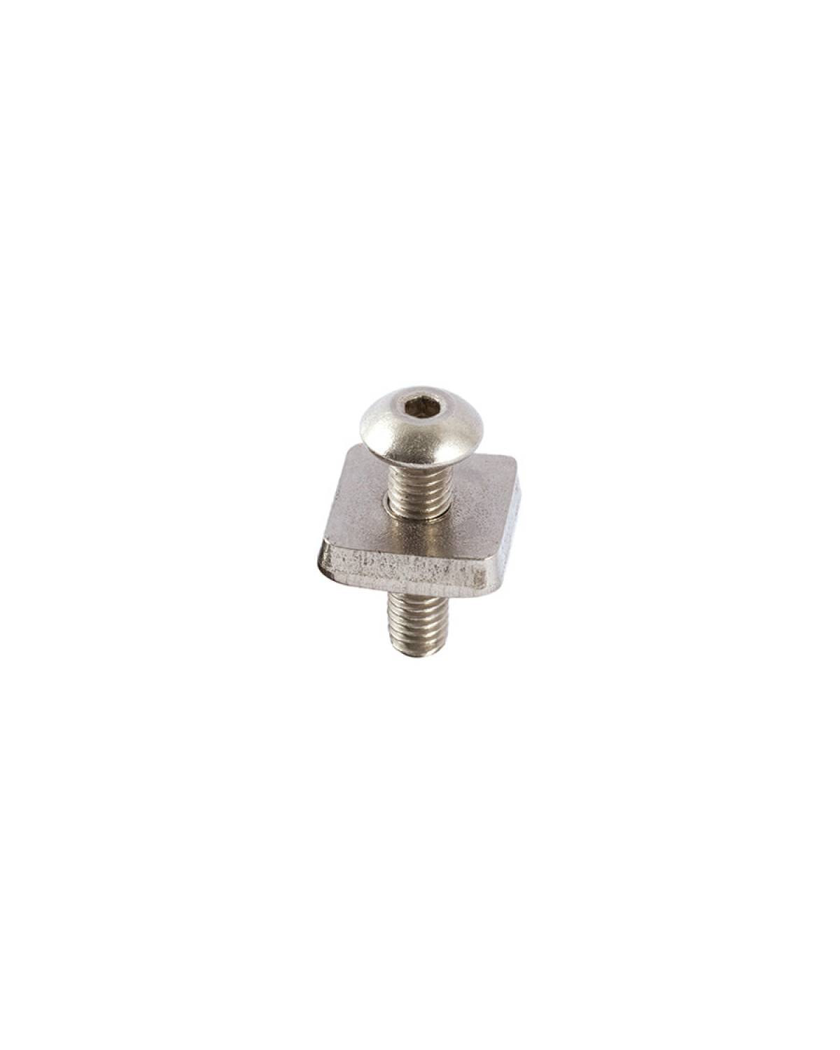 Honeycomb Single Longboard Fin - Fin Key, Screw & Plate