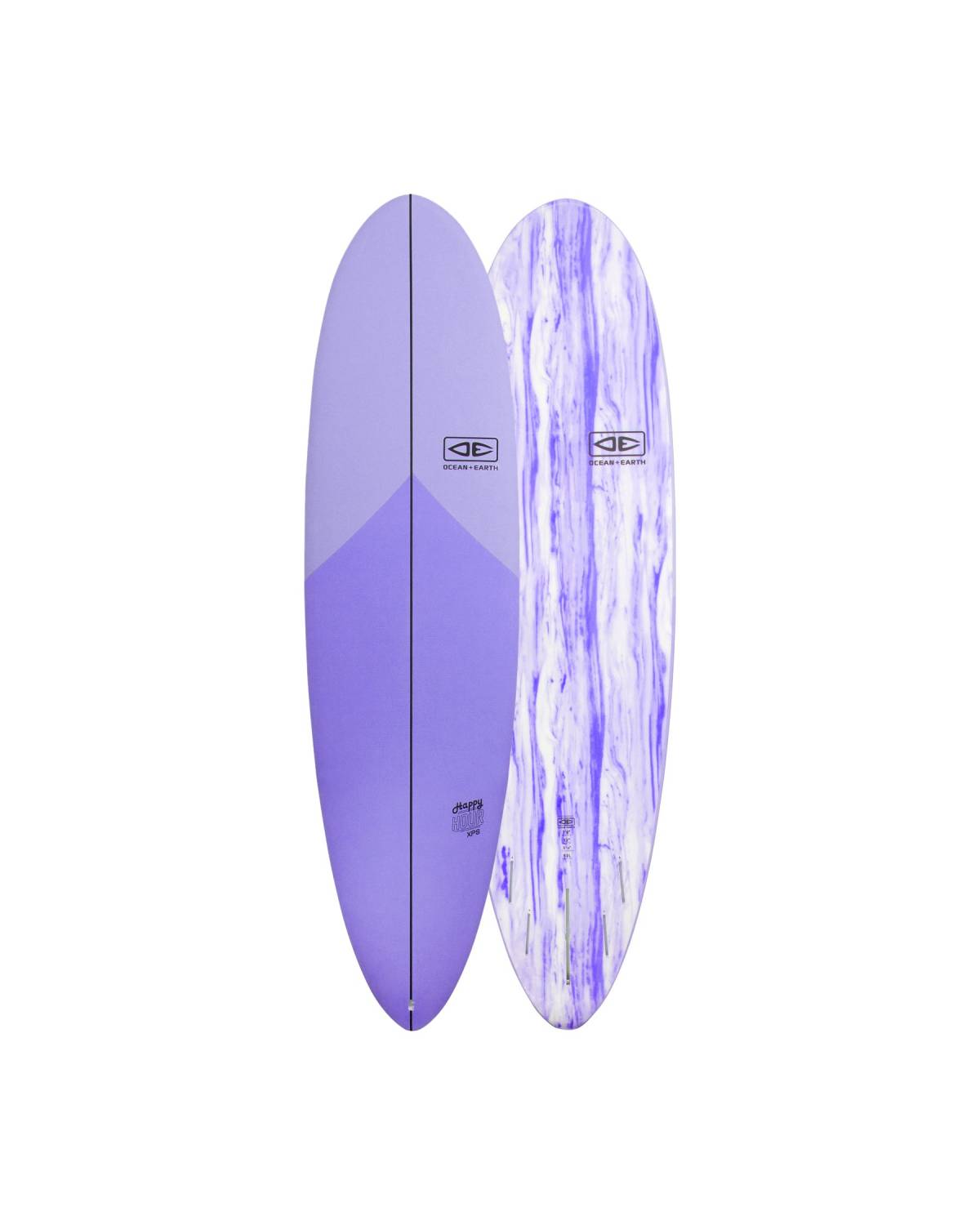Violet Soft Board Front and Back