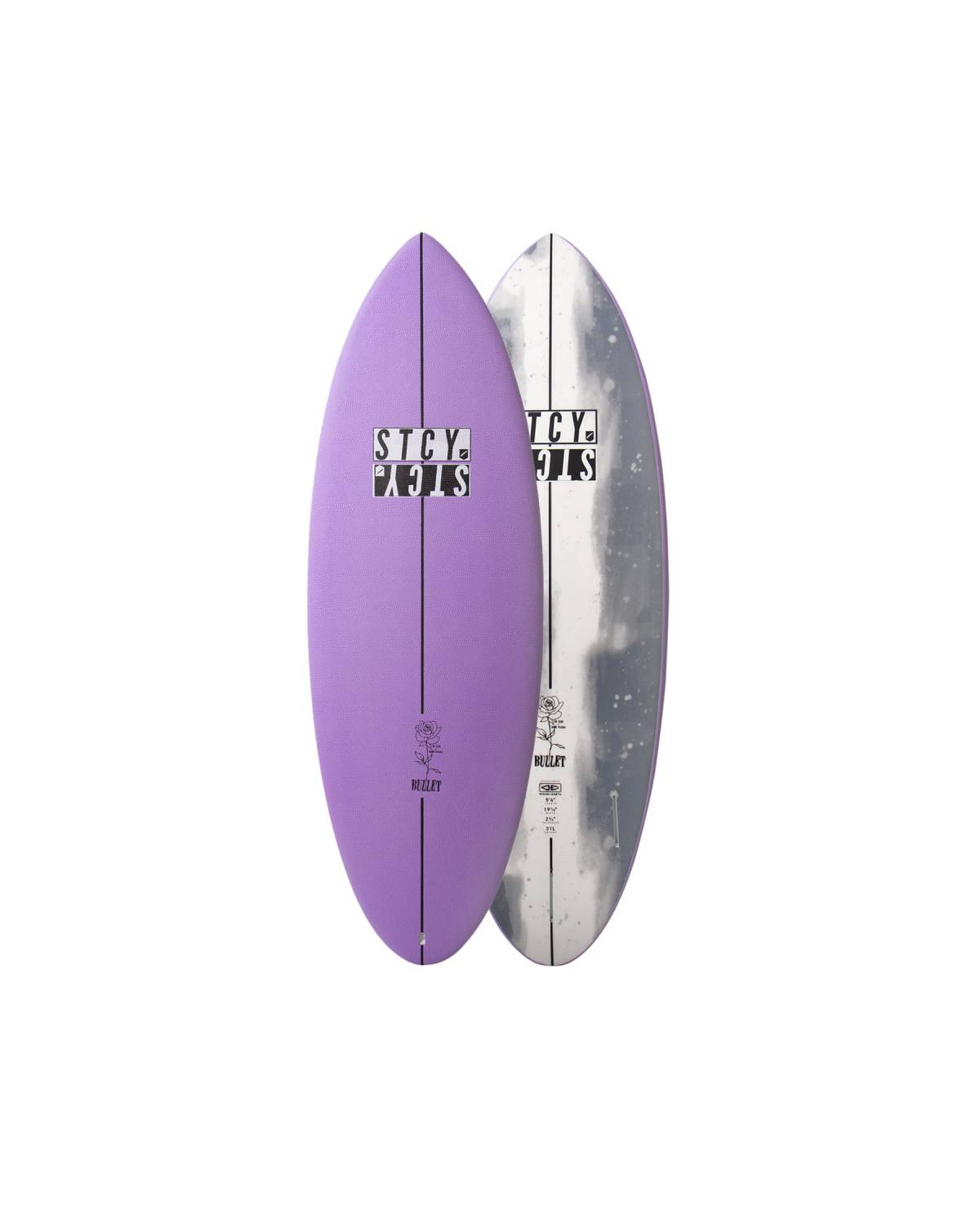 Ocean and Earth | Stacey Bullet Epoxy Soft 5'4" | Violet