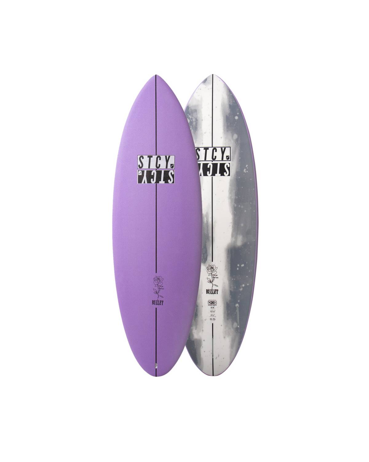 Ocean and Earth | Stacey Bullet Epoxy Soft 5'8" | Violet