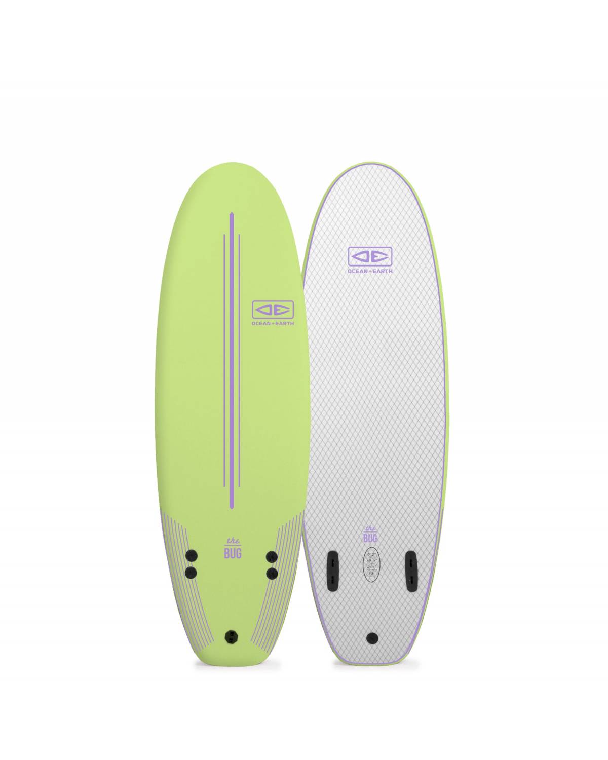The Bug Mini 5'2" - Acid Green