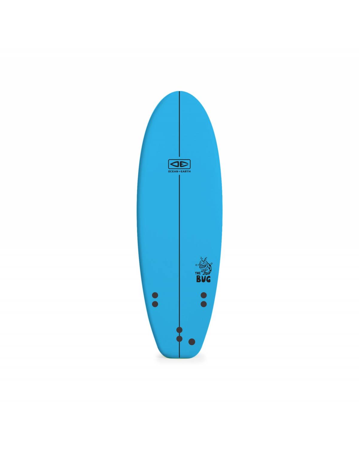 Blue Bug Softboard top view