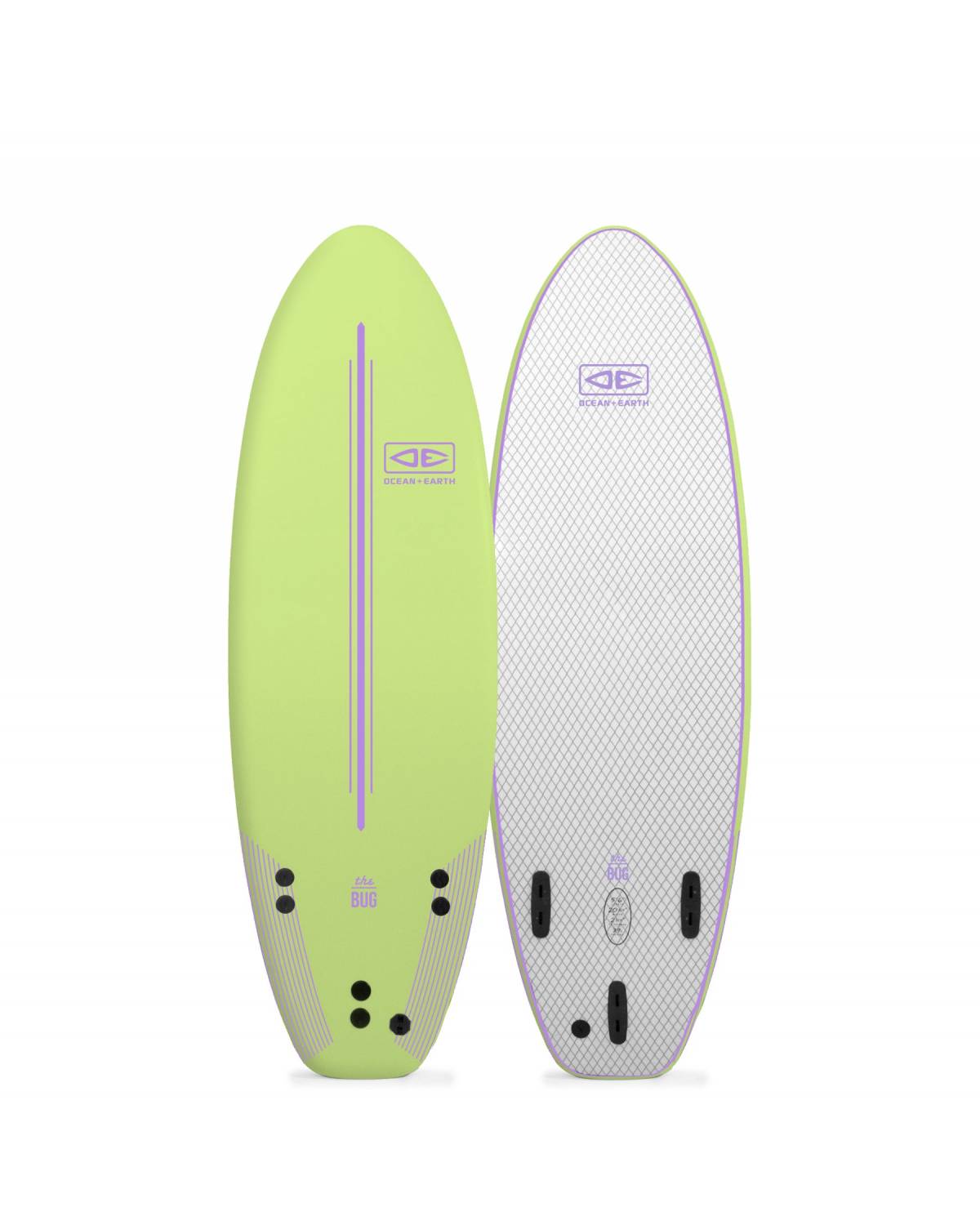 The Bug Mini 5'6" - Acid Green