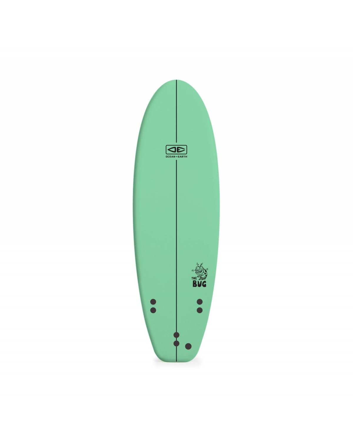 Spearmint softboard top view