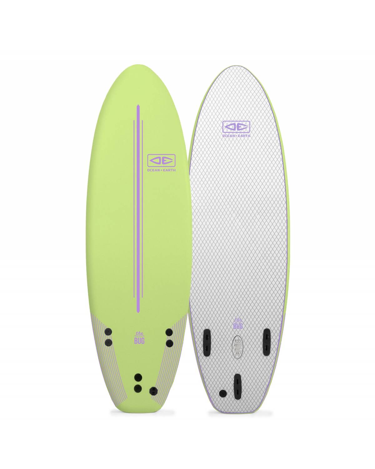 The Bug Mini 6'0" - Acid Green