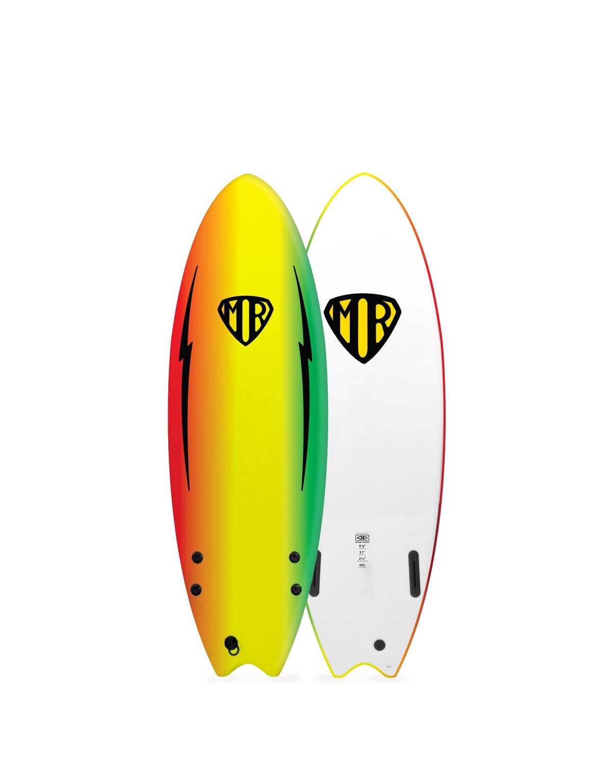 MR Ezi-Rider Twin Fin 5'6"