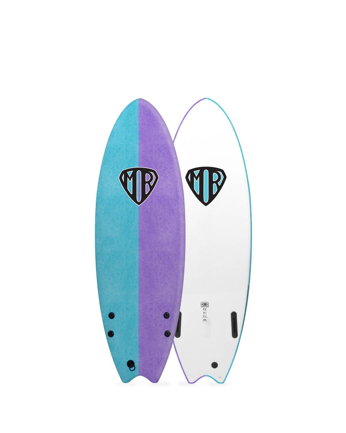 MR Ezi-Rider Twin Fin 5'6"
