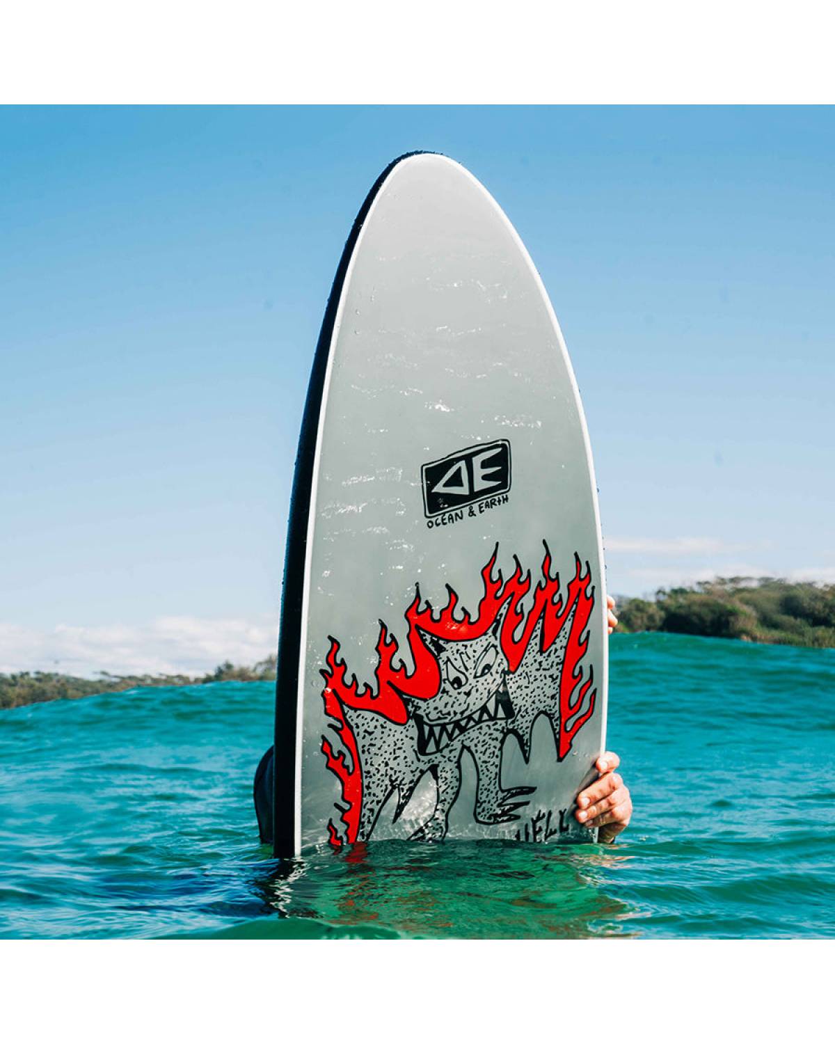  Ocean & Earth | Bat Outta Hell Ezi-Rider 5'6" Quad | Black
