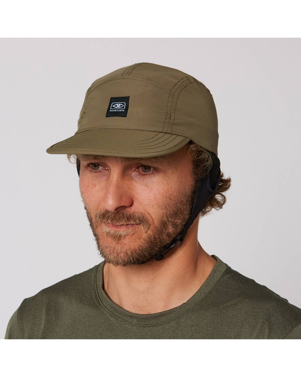 Ocean & Earth | Indo 5 Panel Surf Cap | Olive