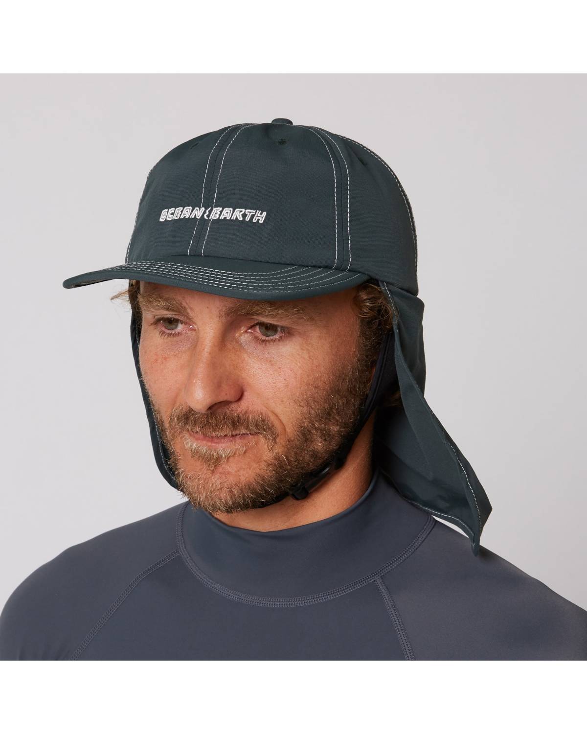 Ocean & Earth | G-Land Legionnaire Surf Cap | Forest