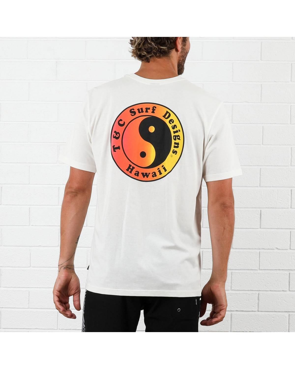 OG Logo Tee - Bone Fade