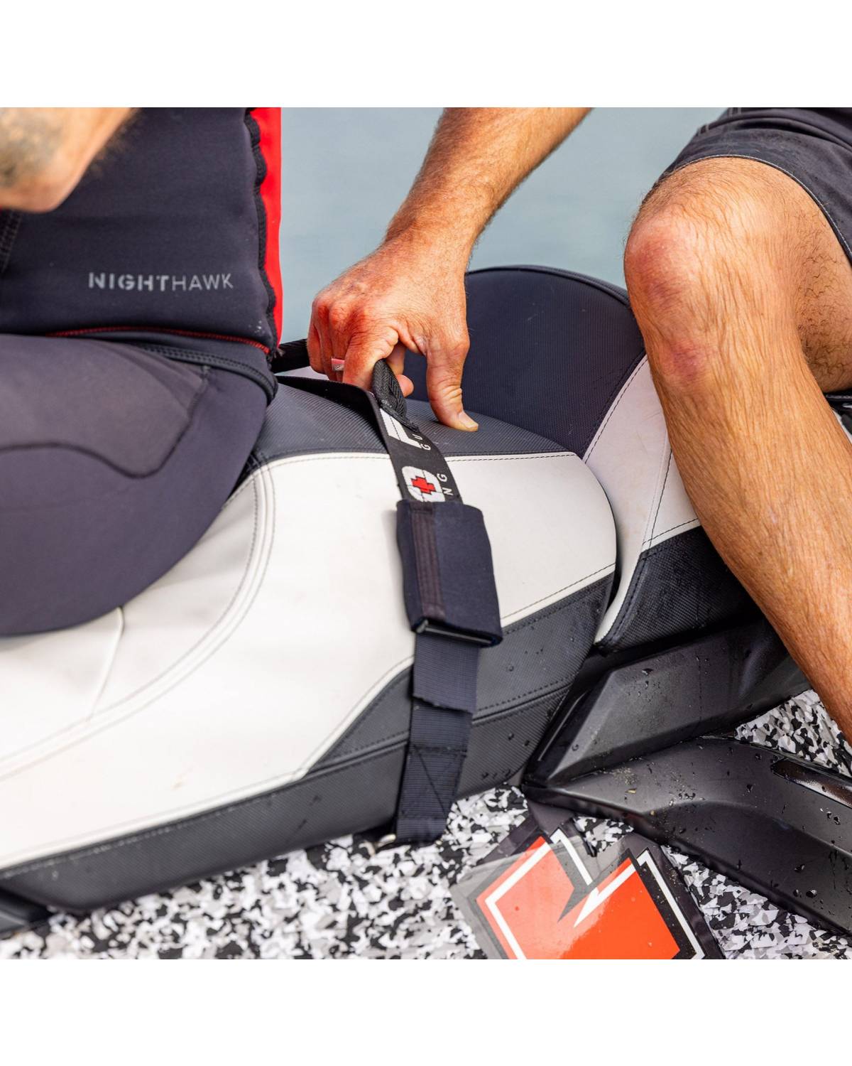 Jet Ski Seat Strap & Handle - Embroidered