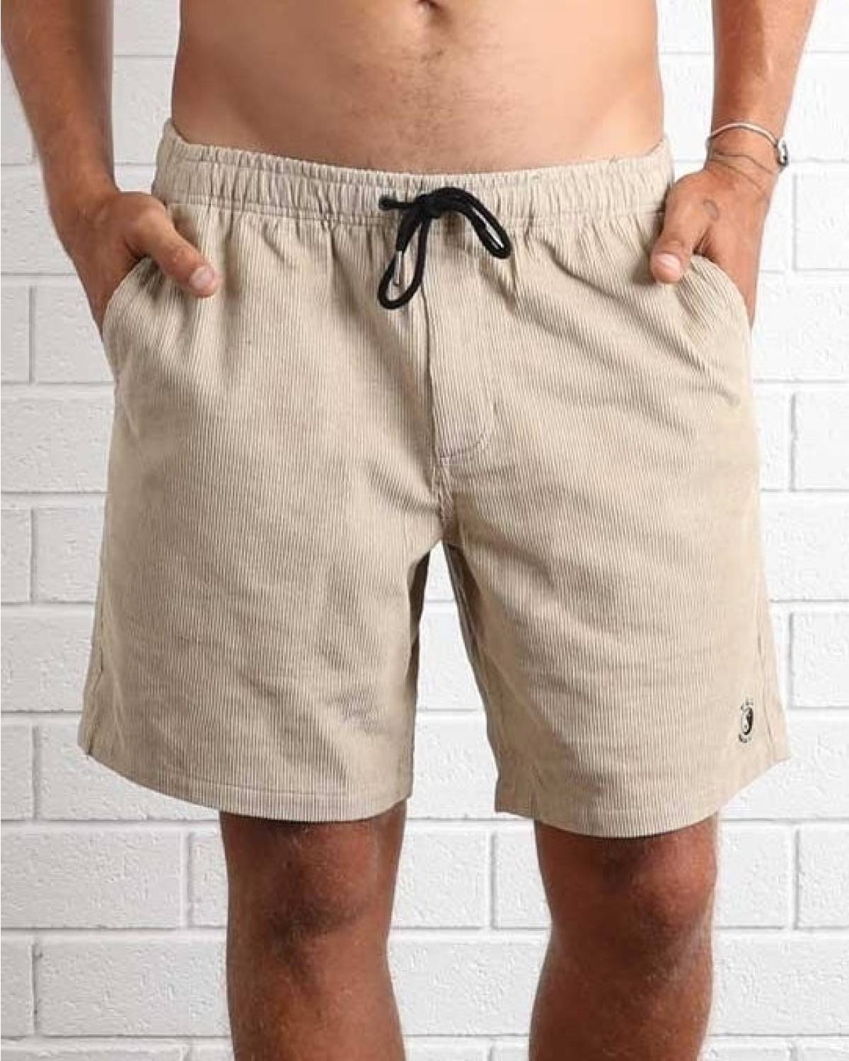 Whaler Cord Short - Stone