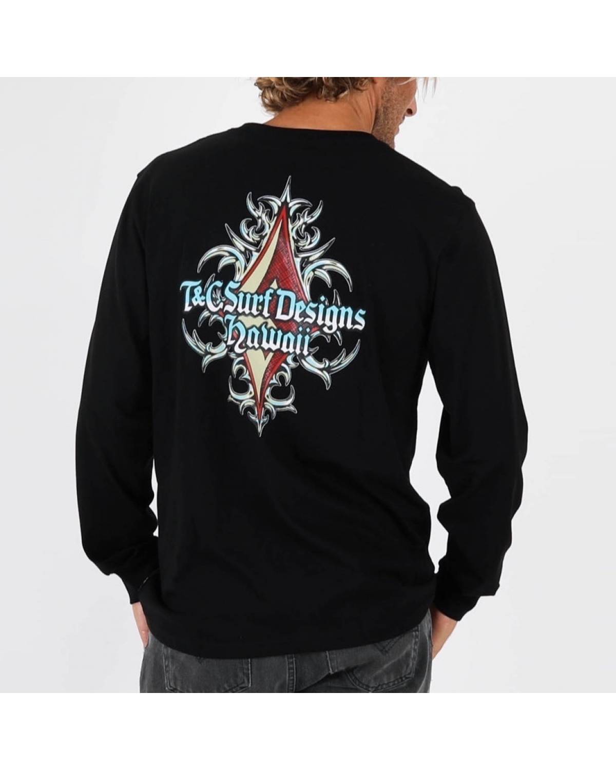 Sonic LS Tee - Vintage Black