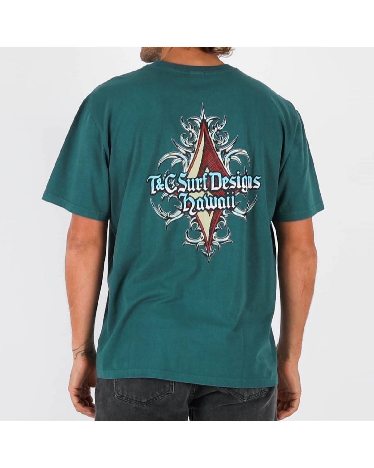 Sonic Tee - Washed Emerald