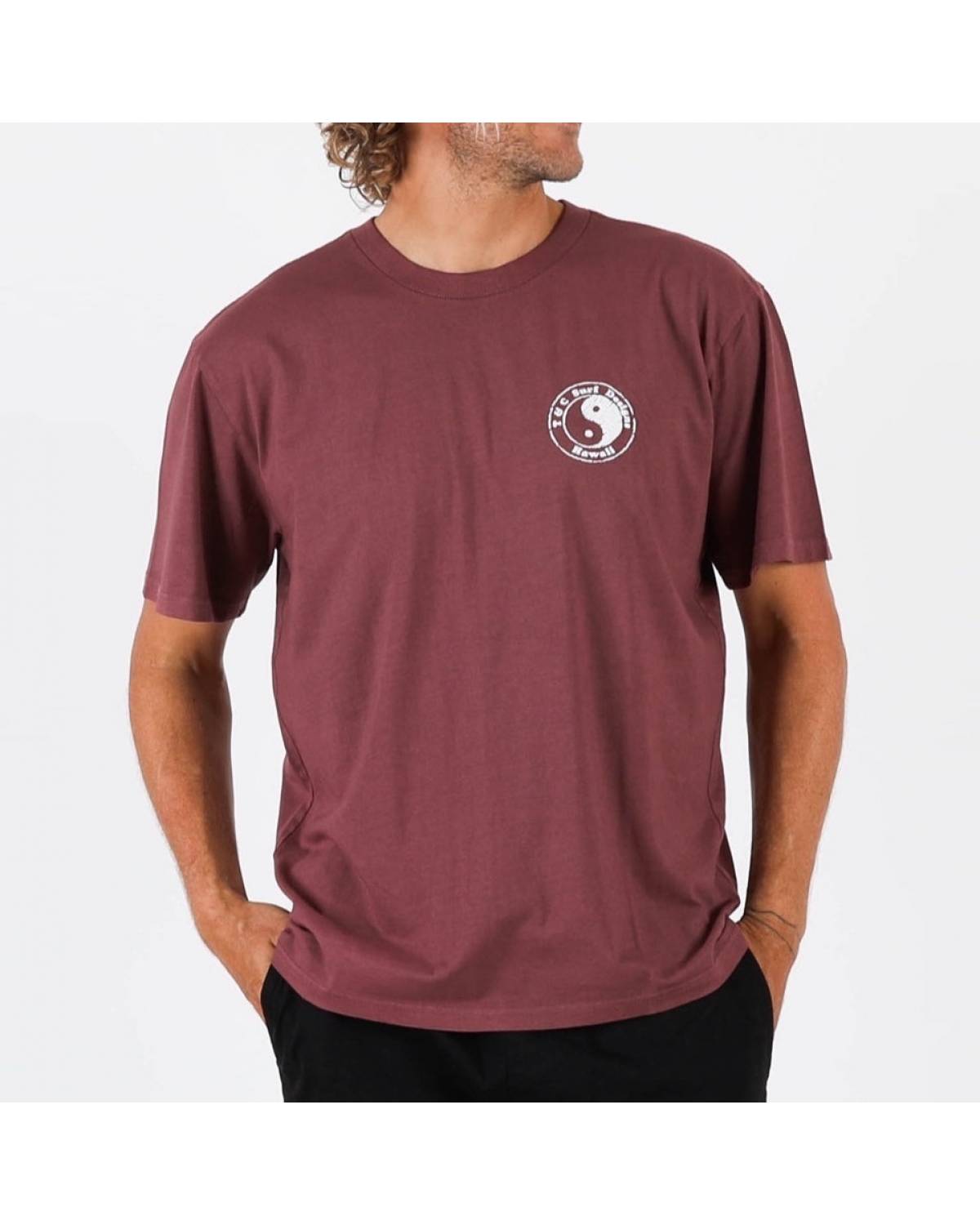 Monochrome Tee - Washed Rust