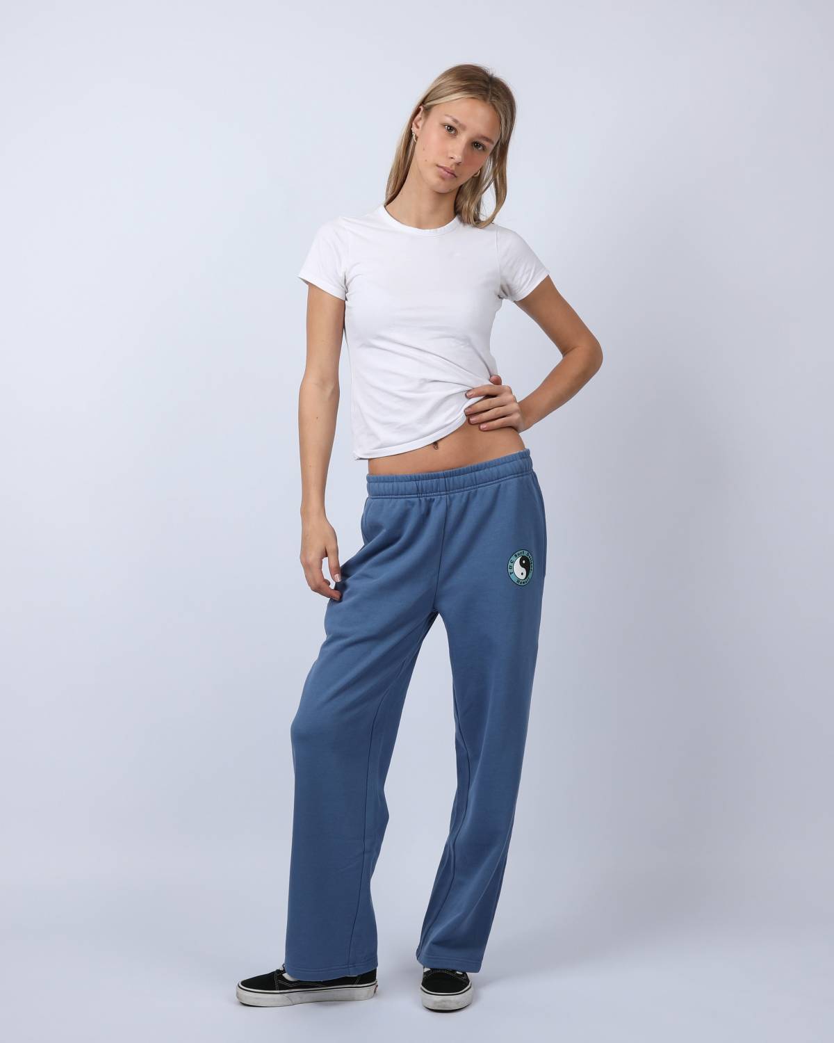 OG Wide Leg Track Pant - Pacific