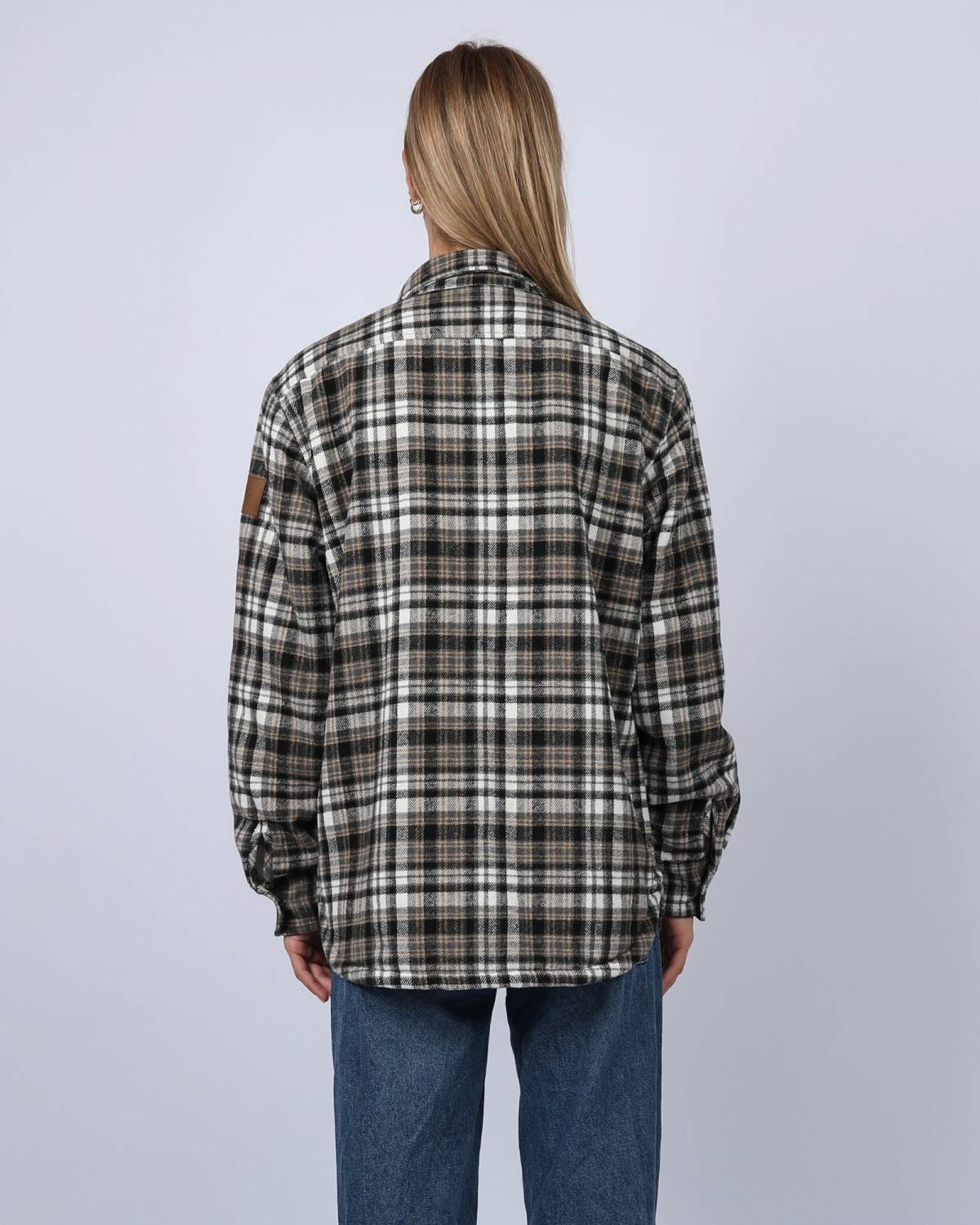 Canyon Sherpa Shacket - Charcoal