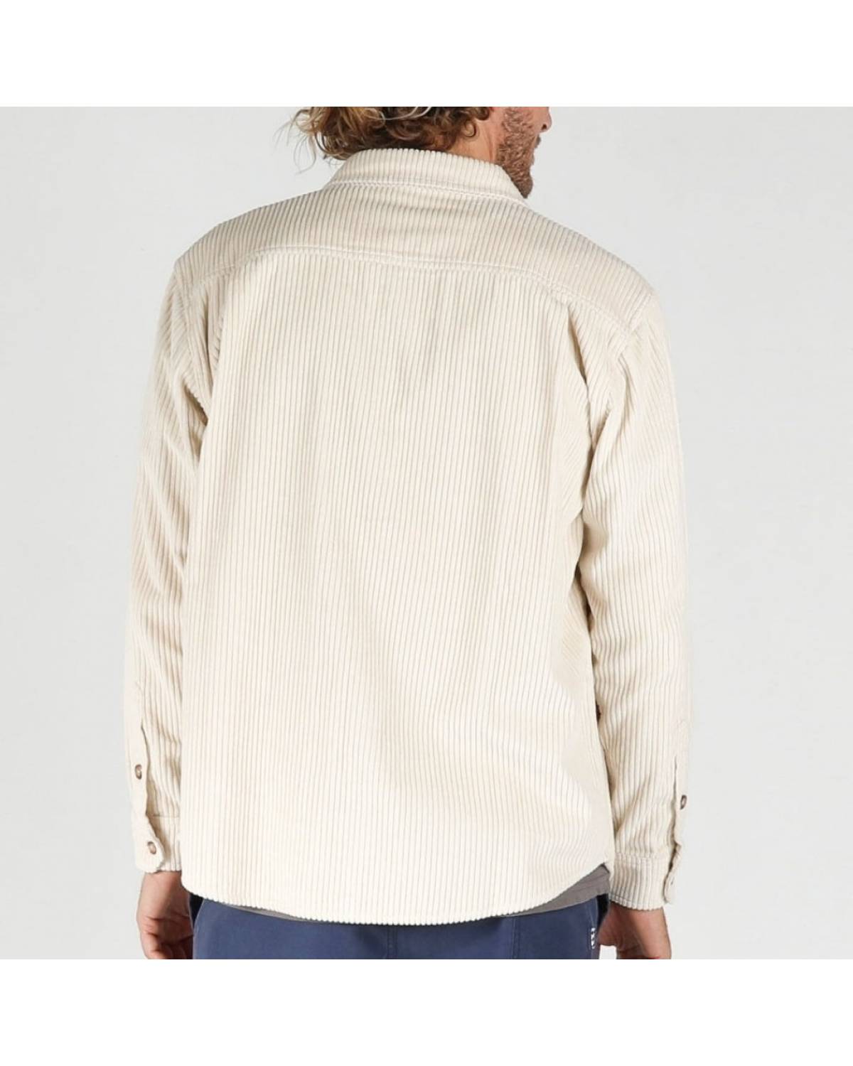 Motion LS Cord Shirt -  Stone