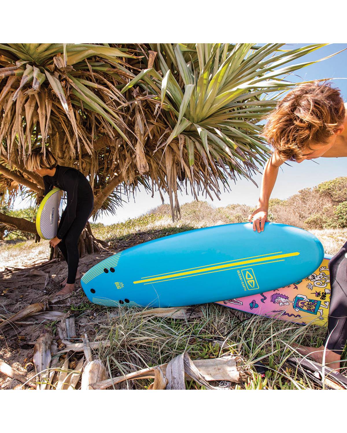 Testing the Bug Soft Board by Ocean and Earth