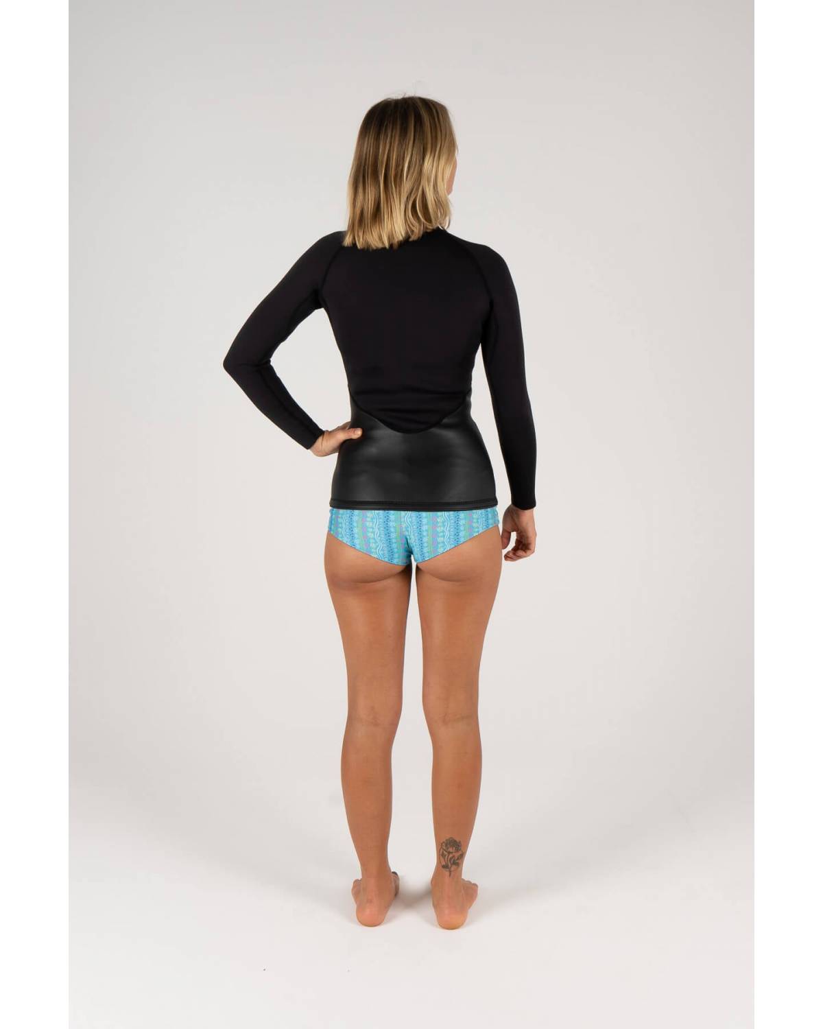 wetsuit, ladies, vest, jacket, crop, front zip, Inner Relm, surfing