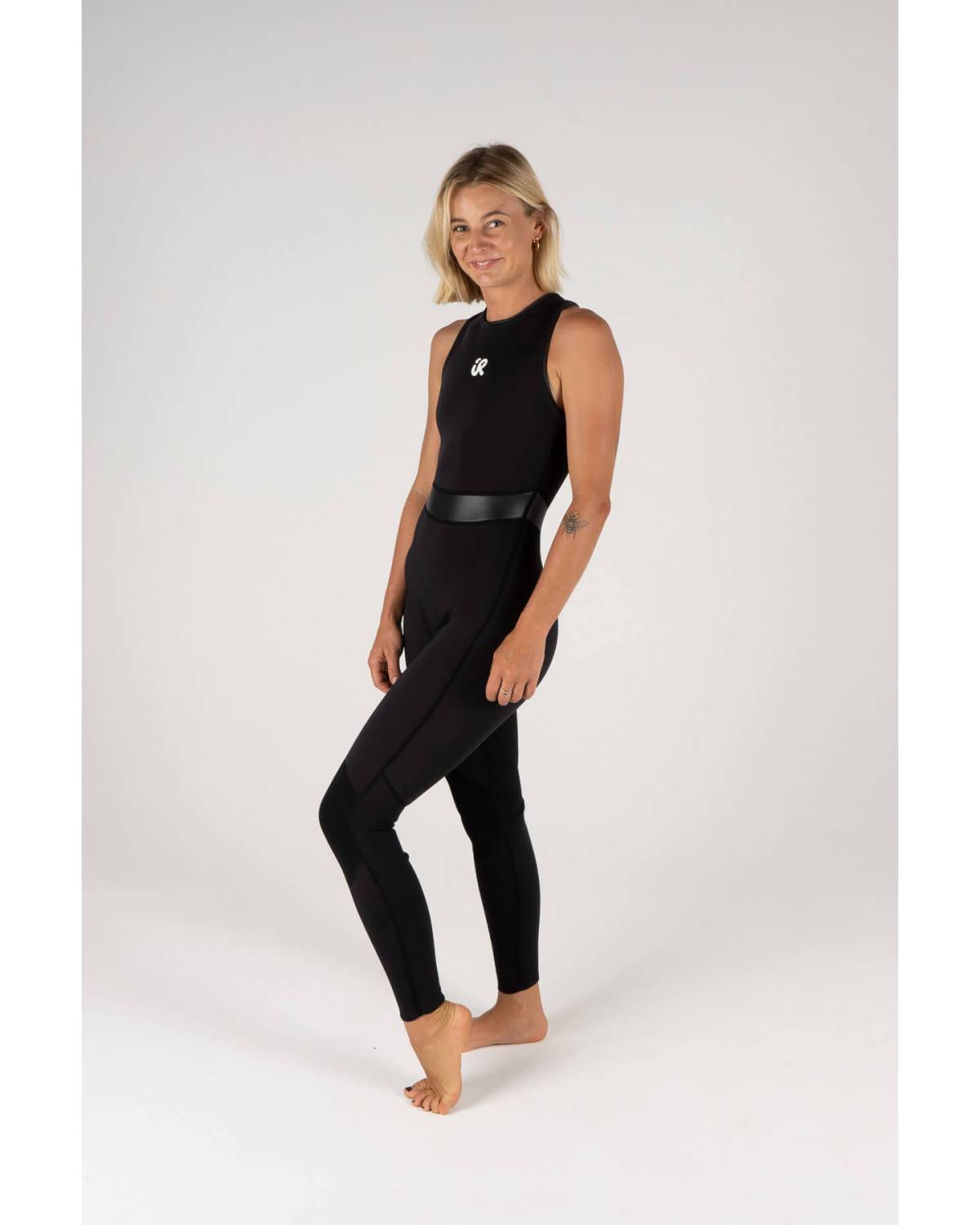 Inner Relm, ladies, wetsuit, long Jane, wetsuit, smoothskin, smoothie, flower